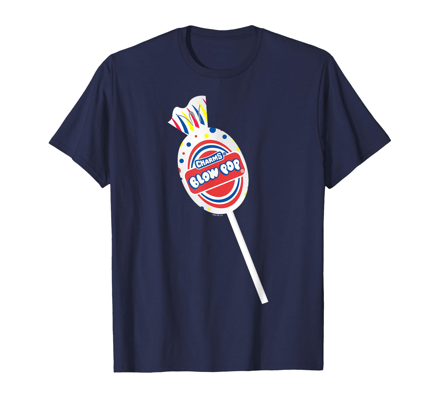 Charms Blow Pop Photo Real Lollipop Logo T-Shirt