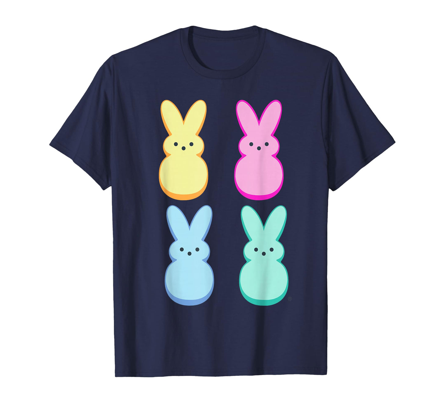 Peeps Easter Colorful Sugary Bunnies Squad T-Shirt