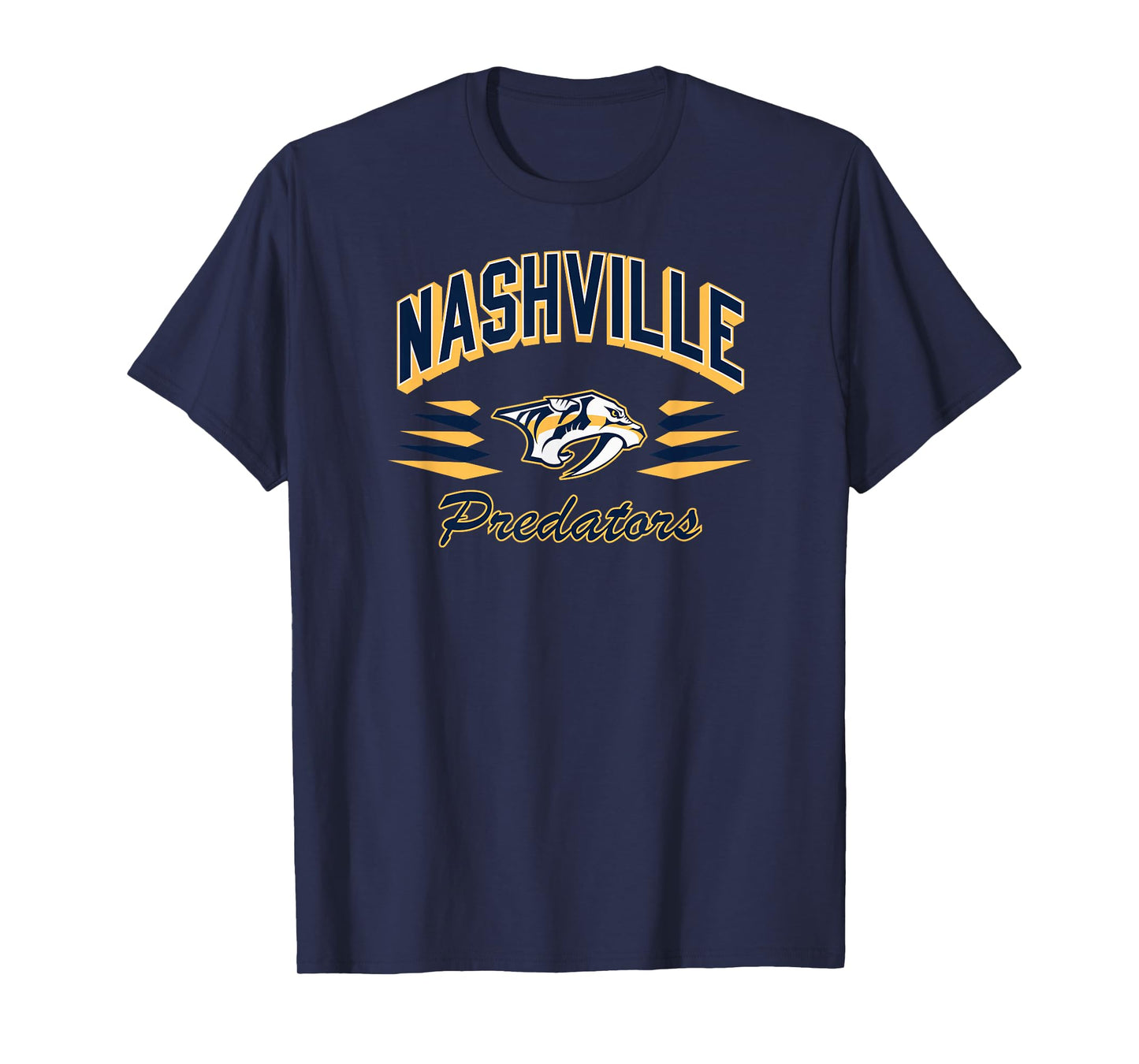 Nashville Predators Retro Diamond NHL Officially Licensed T-Shirt