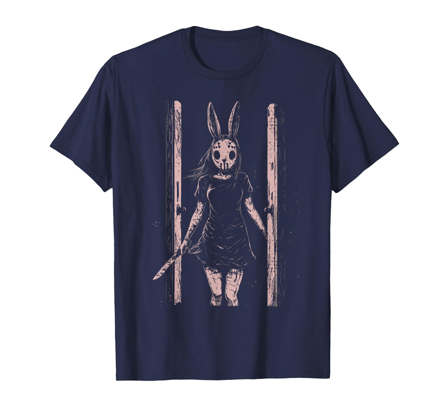 Anime Horror Bunny Aesthetic Soft Grunge Waifu Japanese Girl T-Shirt