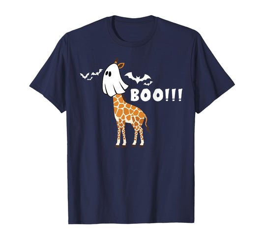 Giraffe Boo Halloween Fun Costume Party T-Shirt