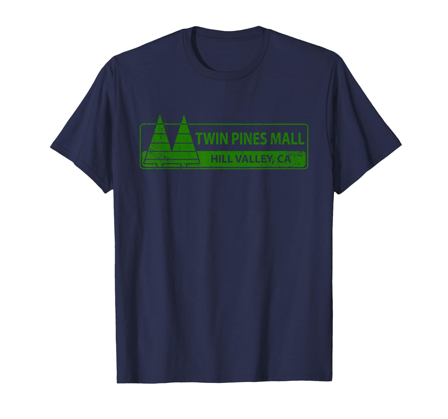Twin Pines 80s Future mall Back Hill Valley Movie Fan Lone T-Shirt