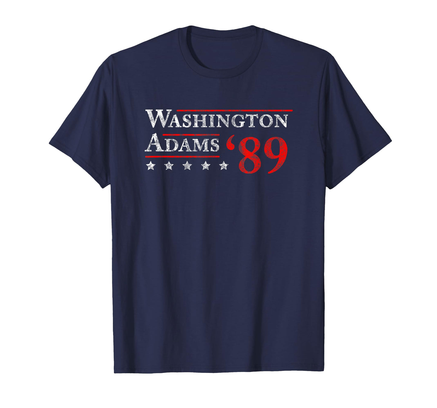 Washington Adams 1789 Vintage Election 4th July Vote Gift T-Shirt