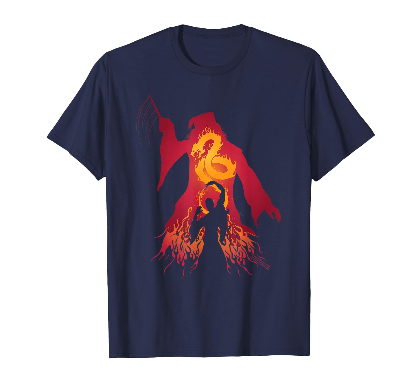 Harry Potter Fiery Dumbledore vs. Voldemort T-Shirt