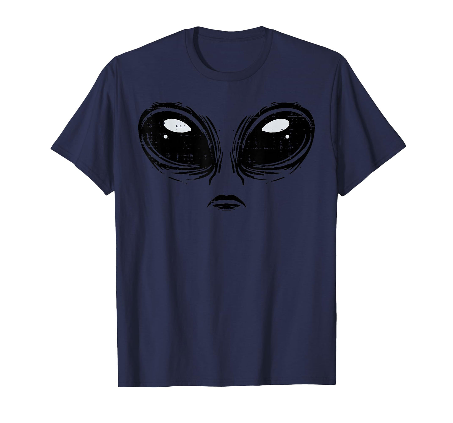Alien Face Big Eyes Extraterrestrial Costume Men Women Kids T-Shirt