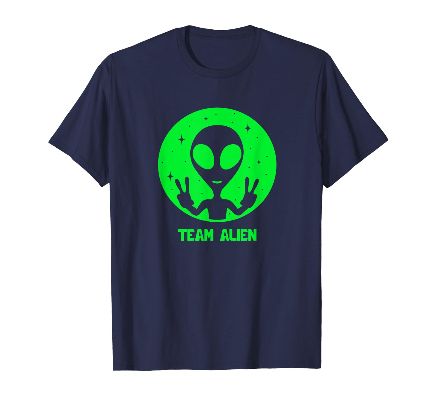 Alien Lover Men Women Kids UFO Abduction Team Alien T-Shirt