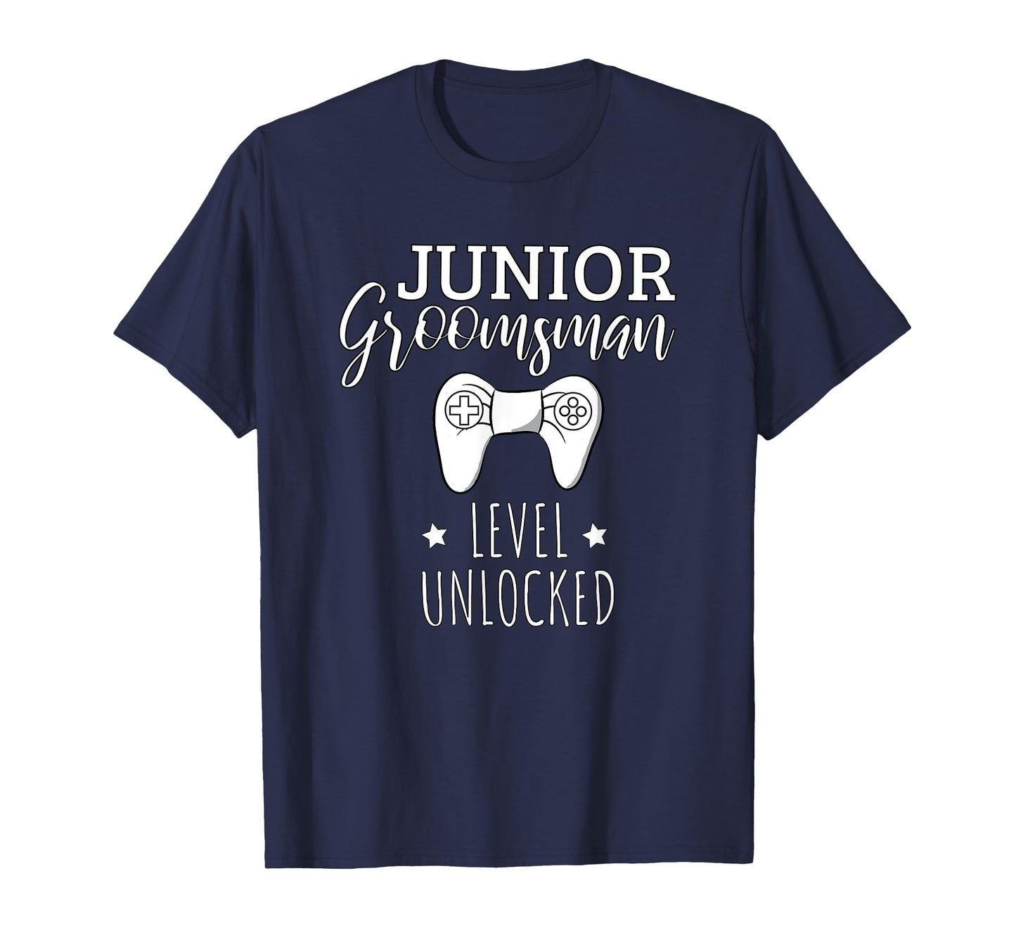Cute Junior Groomsman Gaming Wedding Party Jr Boys Gift T-Shirt