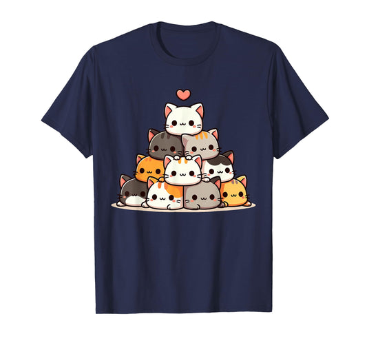 Cat Cute Cats Anime Kawaii T-Shirt
