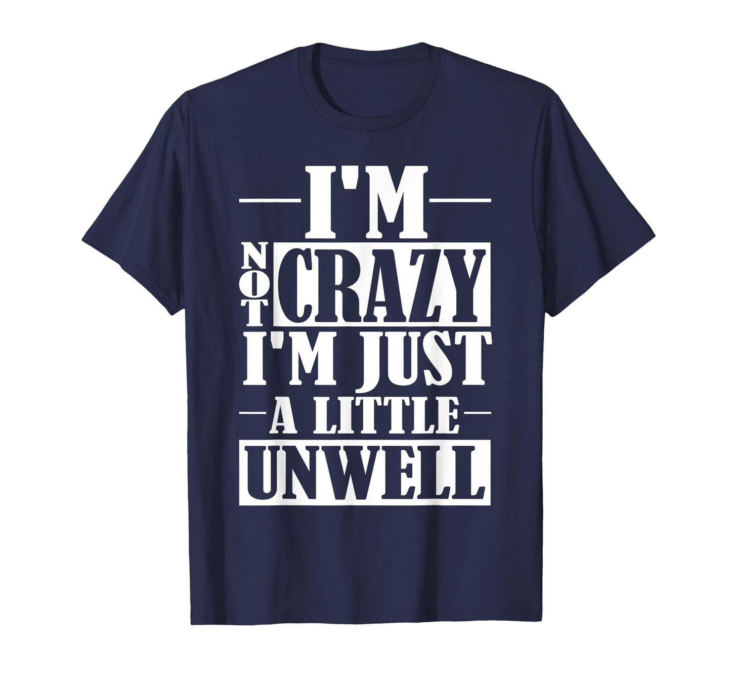 Frizzy Geeks: I'm Not Crazy T-Shirt. Not Crazy Shirt. T-Shirt
