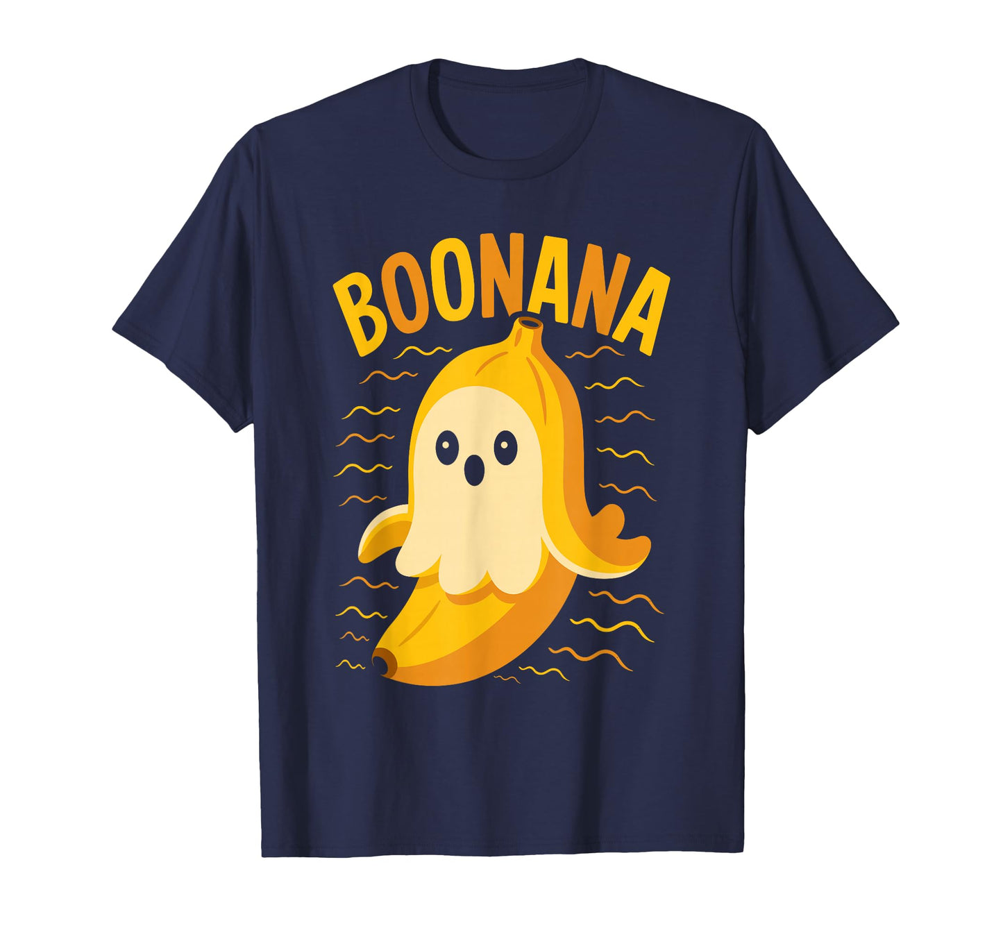 Boonana Cute Ghost Banana Ghost Food Halloween Costume T-Shirt