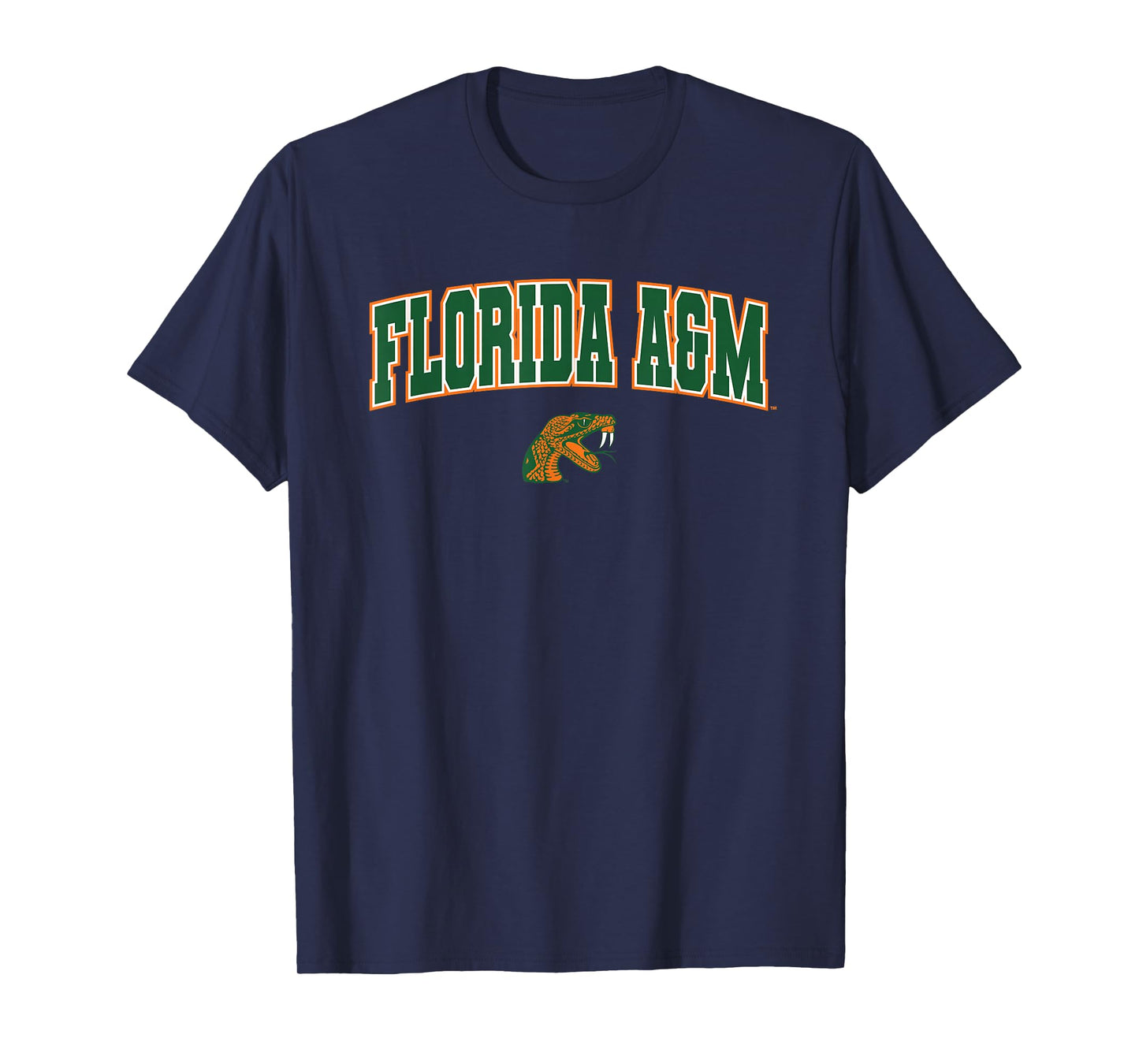 Florida A&M University FAMU Rattlers Arch Logo T-Shirt