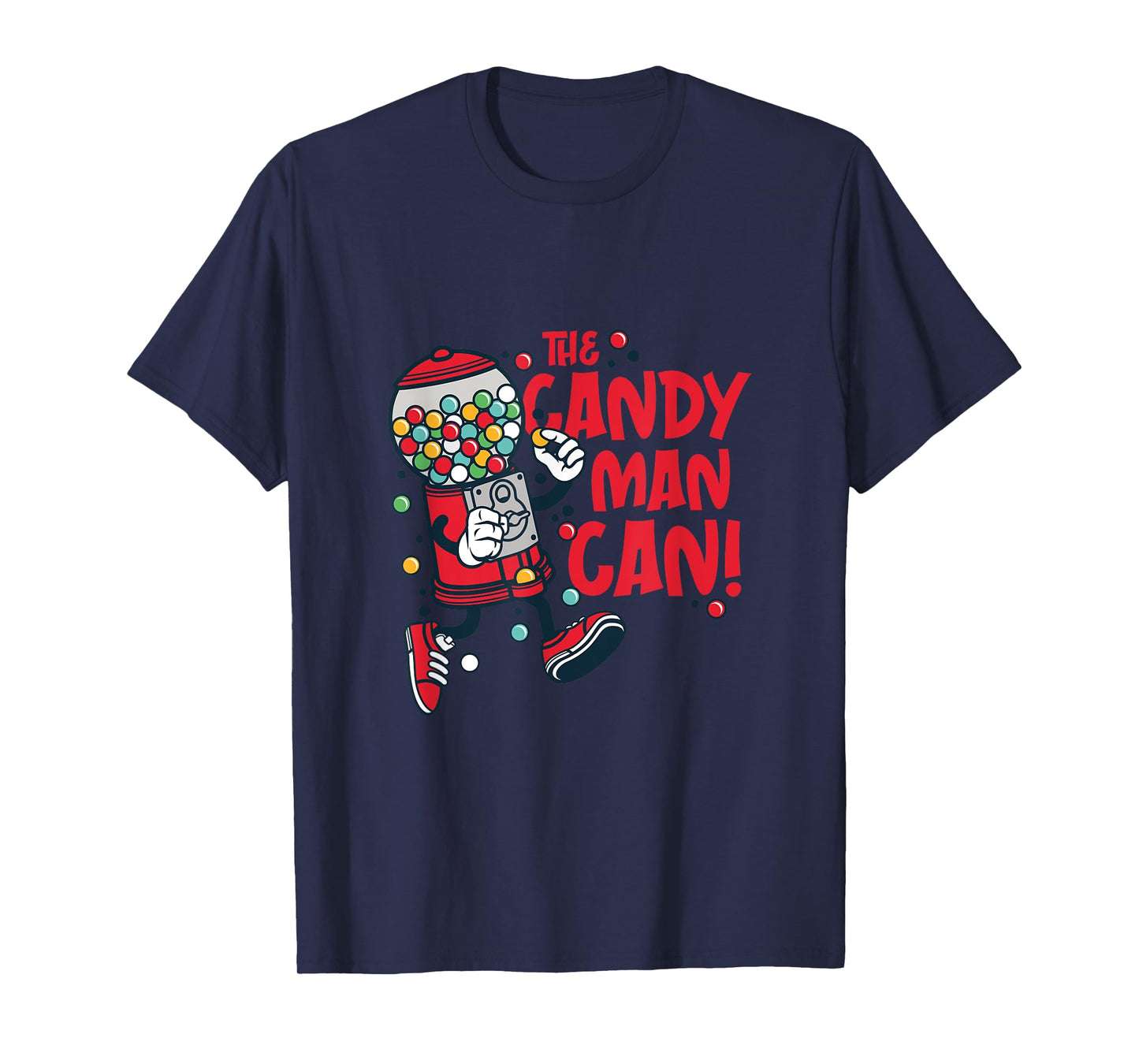 Candy Man Can Do It Too Vending Machine Gumball T-Shirt