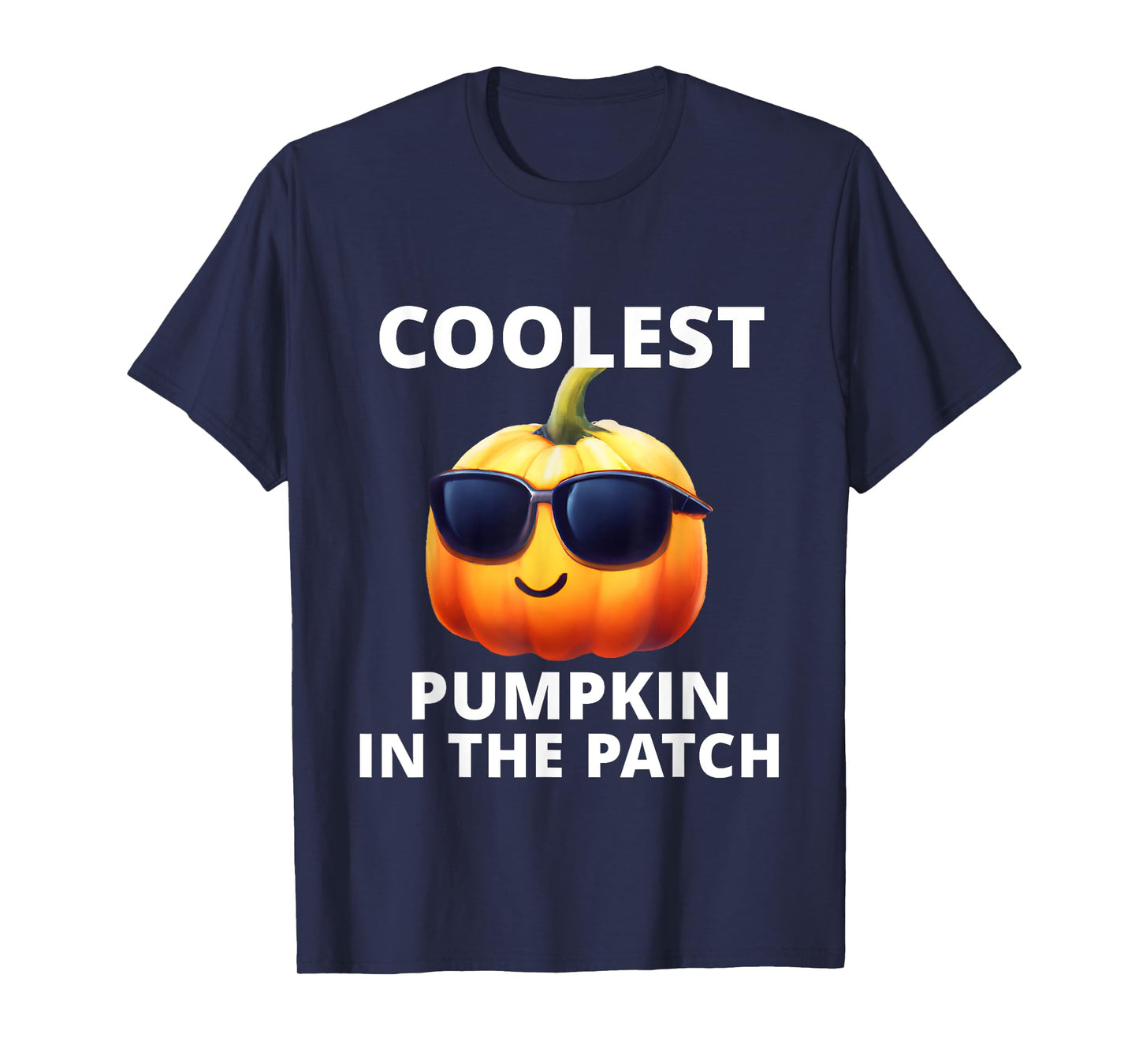 Coolest Pumpkin In The Patch Halloween Kids T-Shirt