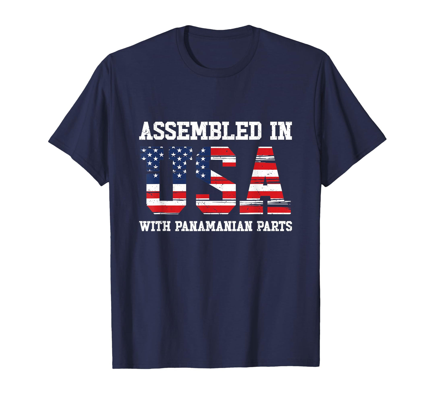Panamanian American Patriot USA Grown Panama US Flag T-Shirt