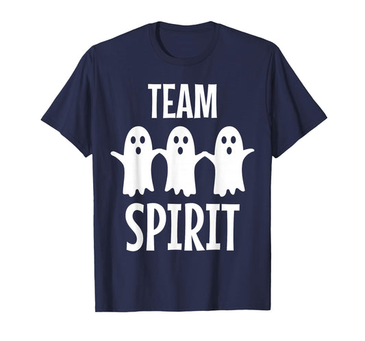 Funny Ghost Pun - Team Spirit - Halloween Gifts T-Shirt