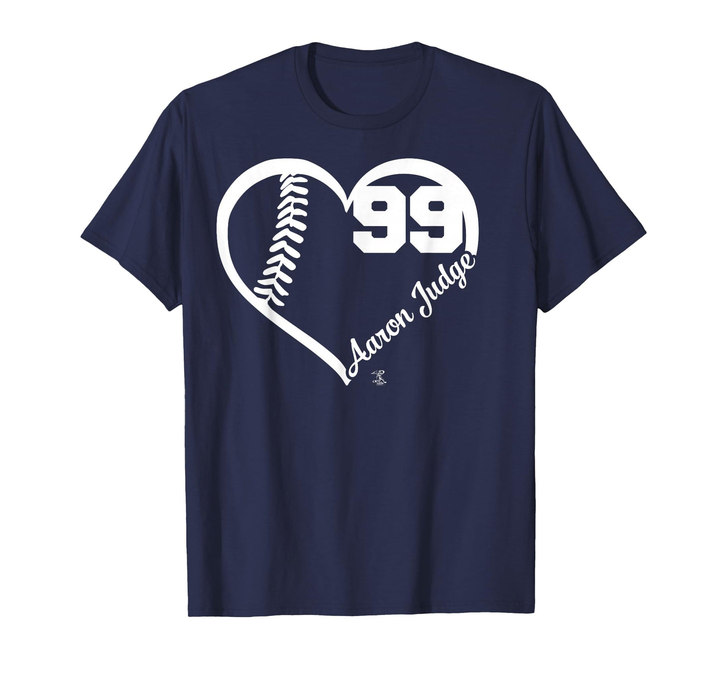 Aaron Judge Heart Number T-Shirt - Apparel T-Shirt
