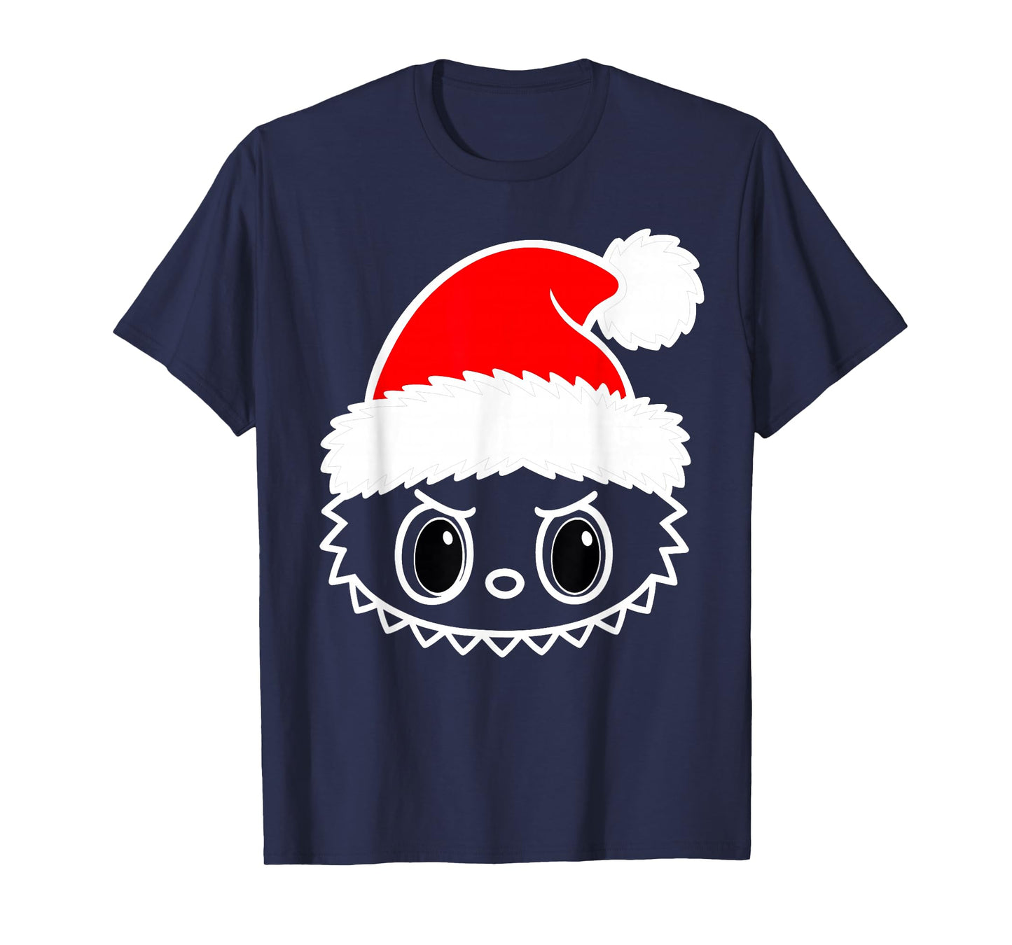 Monster Doll Face Christmas Angry Kawaii for Merry Season T-Shirt
