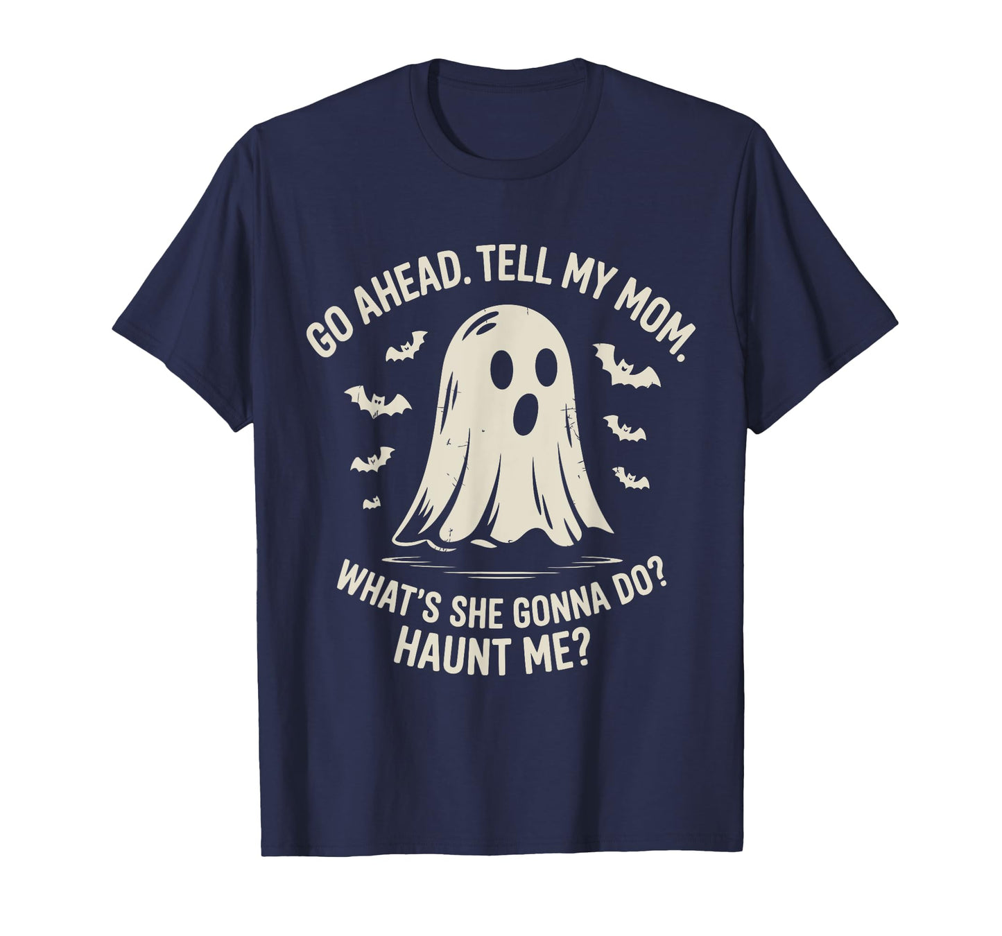 Retro Sarcastic Mom Humor Dead Parent Joke T-Shirt