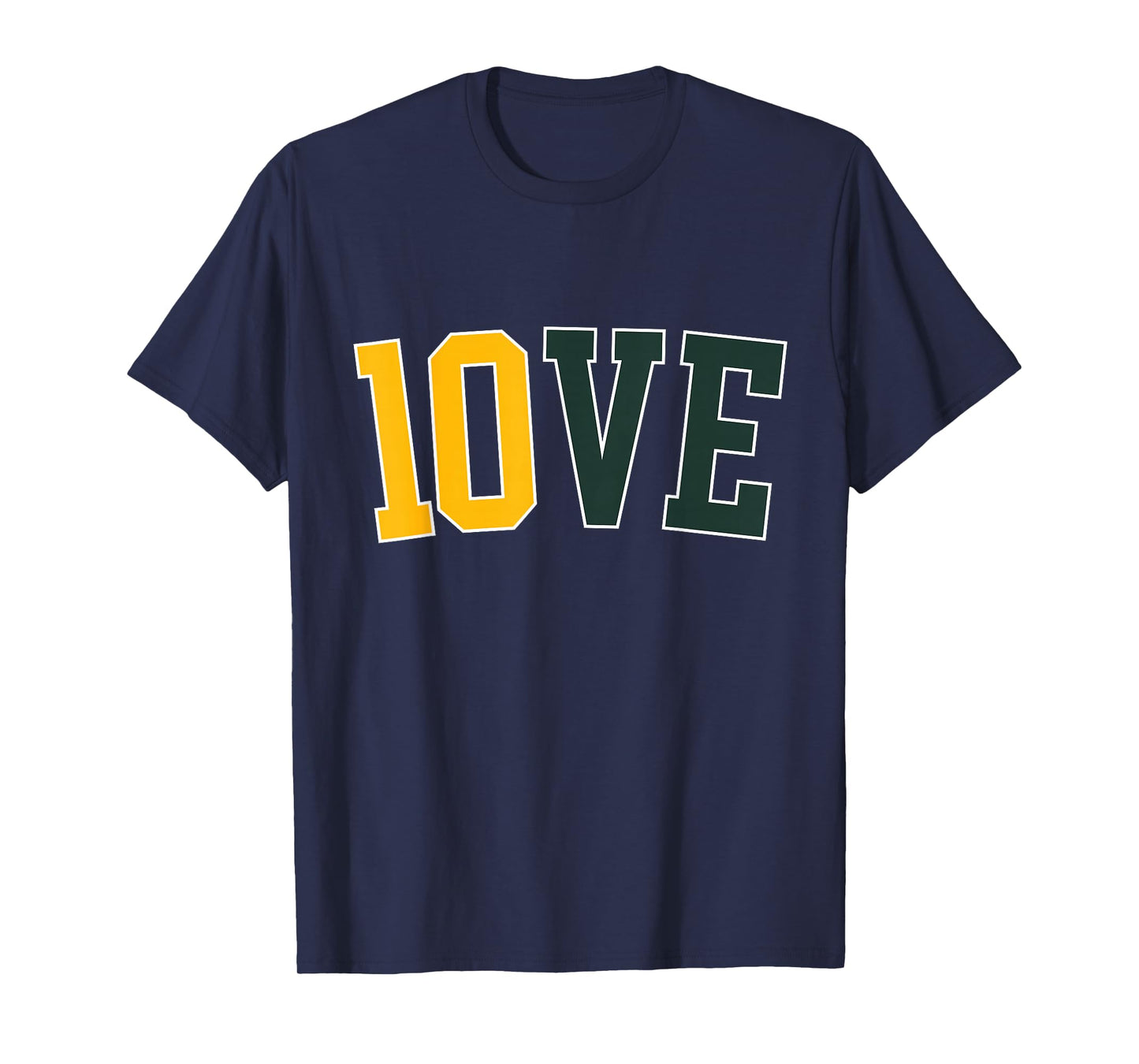 Feel The 10VE Jordan Quarterback Love American Football T-Shirt