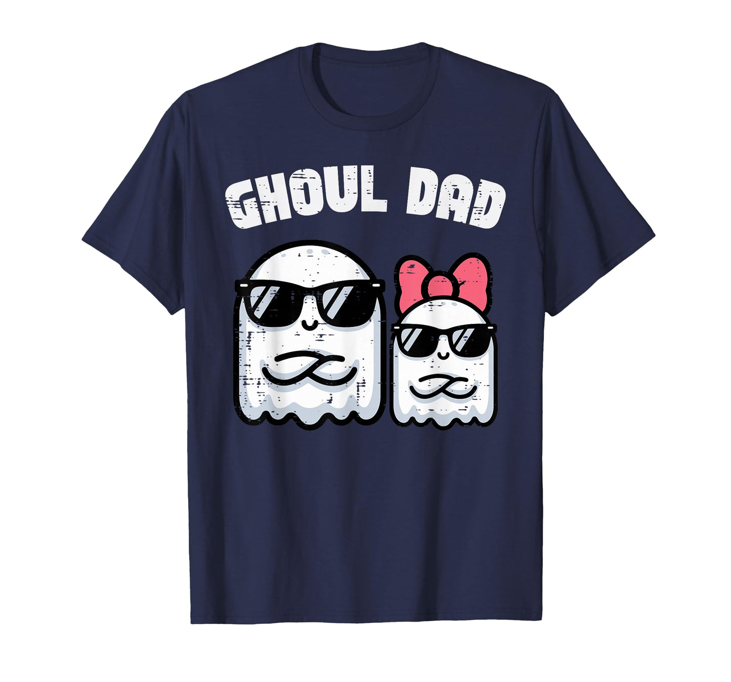 Halloween Ghosts Ghoul Dad Daddy Papa Father Costume Men T-Shirt