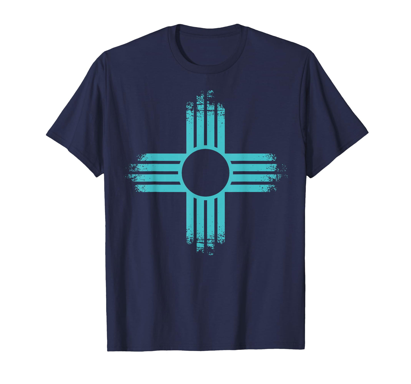 Vintage New Mexico Zia Symbol NM State T-Shirt