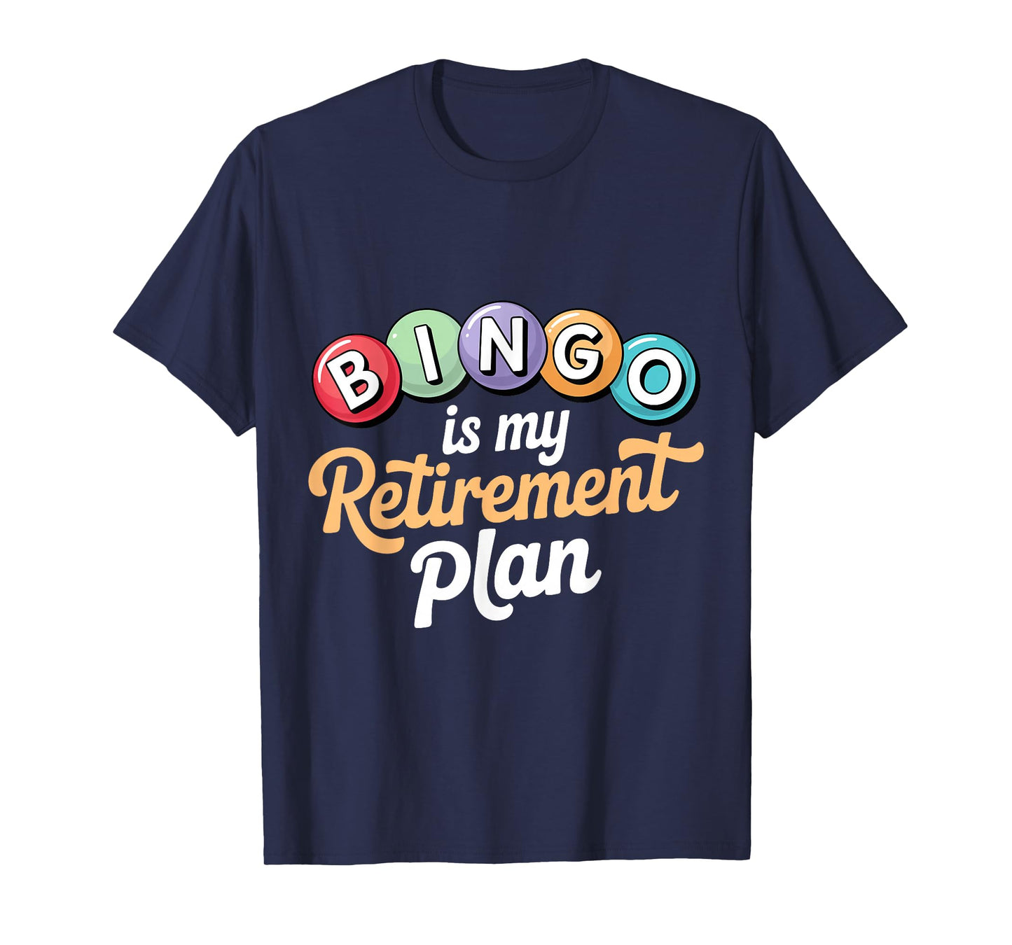 Retirement Bingo Game Design for Retired Bingo Player T-Shirt