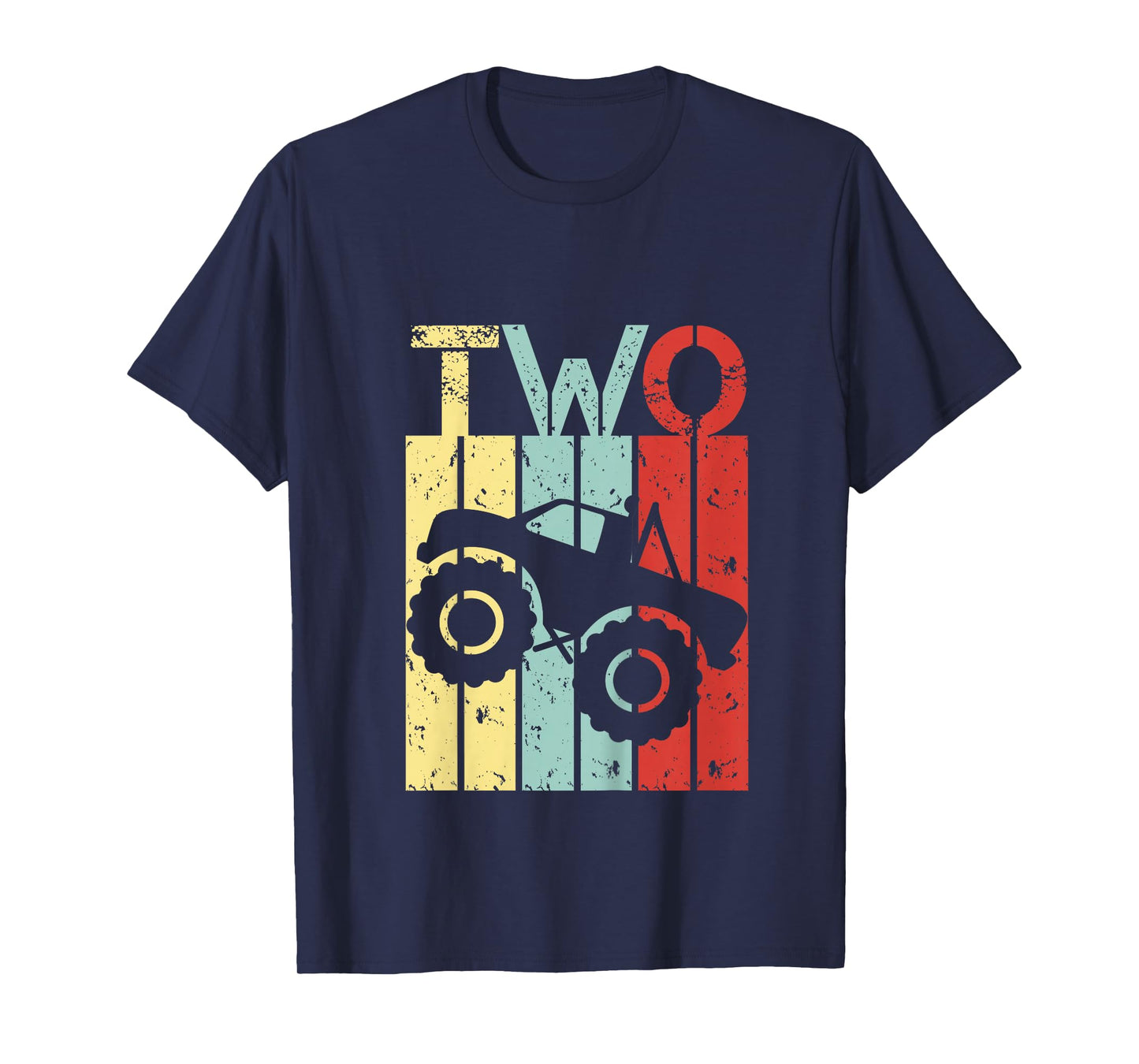 Kids 2 year old Monster Truck birthday Boy Girl 2nd birthday T-Shirt