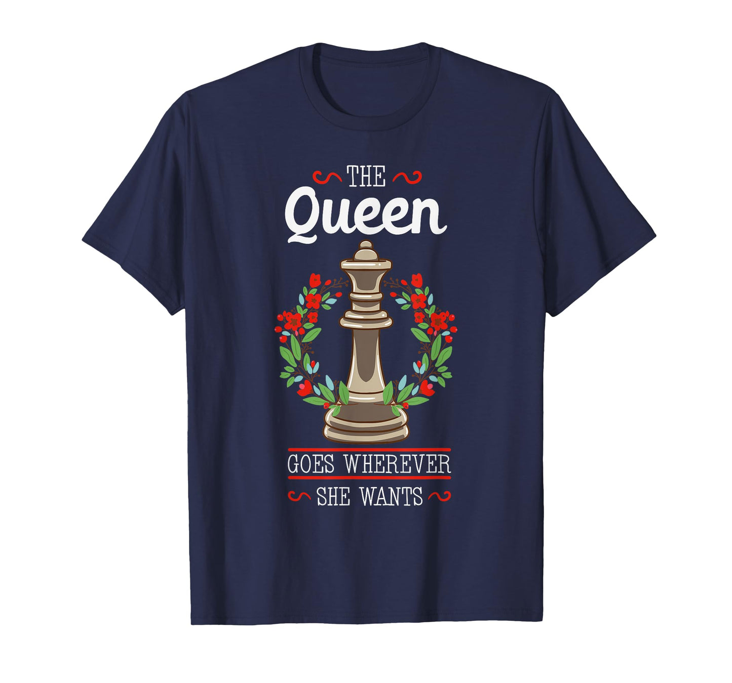 Chess Players Queen Boardgame Pieces Checkmate T-Shirt
