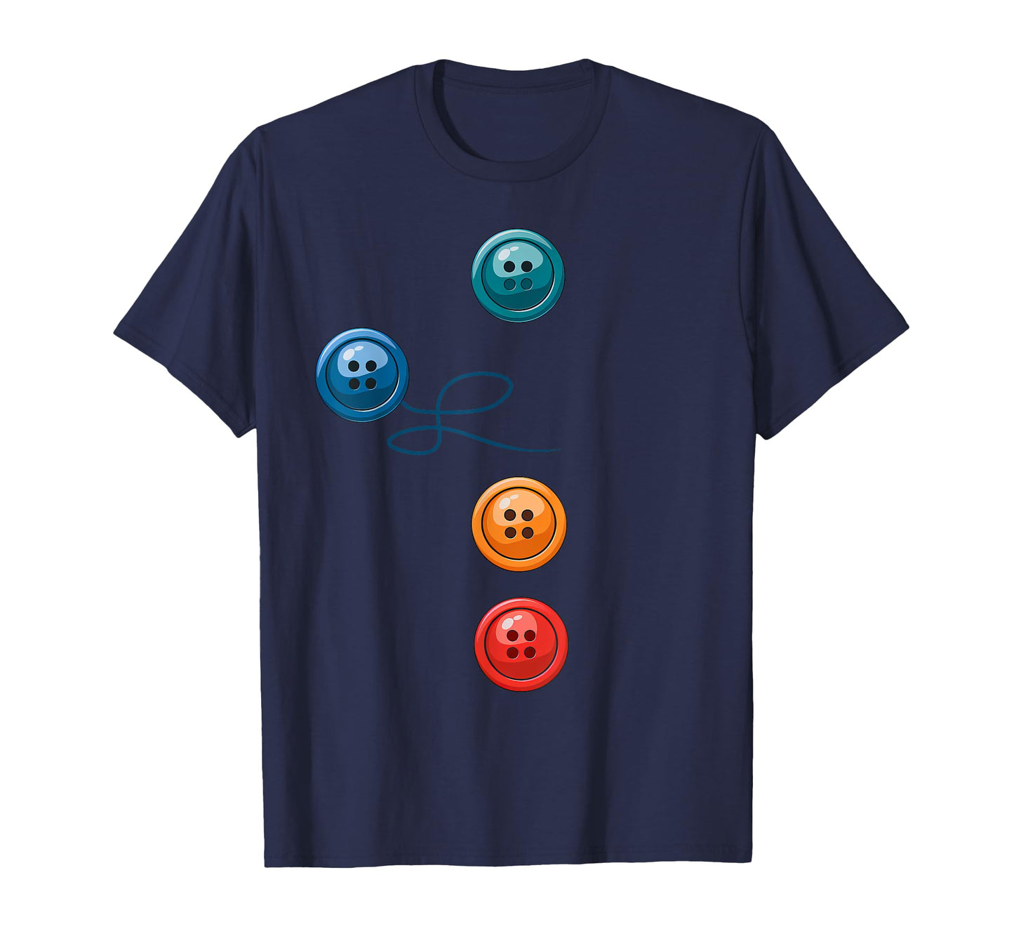 Four Groovy Buttons Blue Cat Funny Halloween Costume Kids T-Shirt