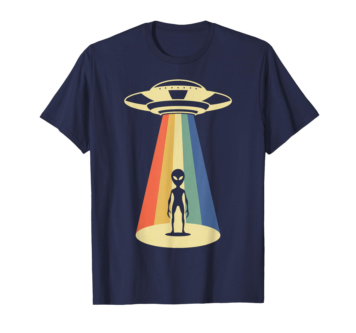 UFO Abduction - Alien Abduction Vintage Aliens Lover T-Shirt