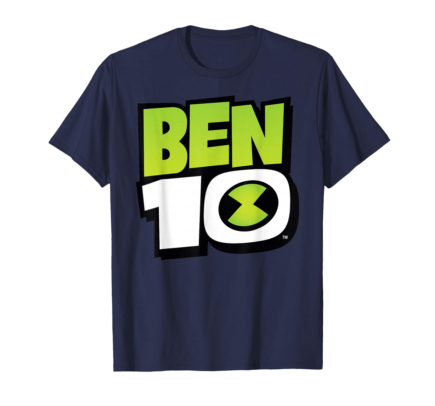 Ben 10 Color Show Logo Alien Cartoon T-Shirt