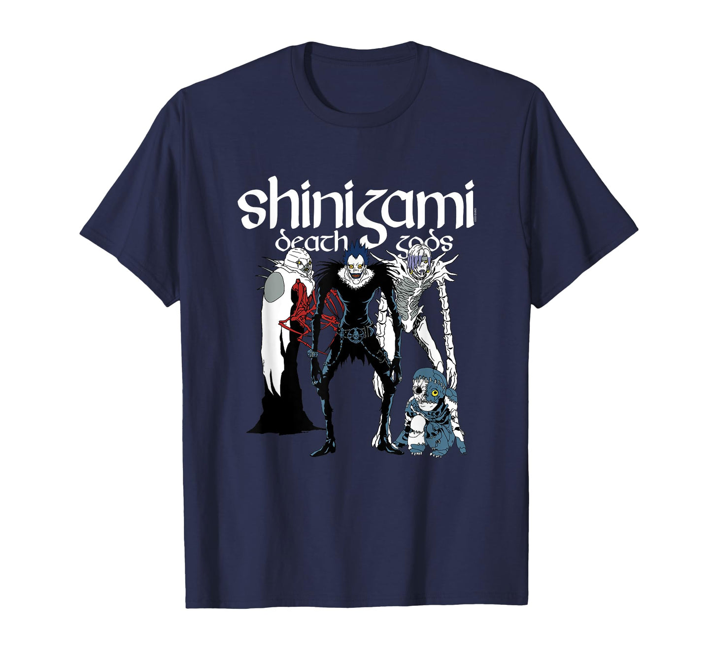 Death Note Shinigami Character Group Anime T-Shirt