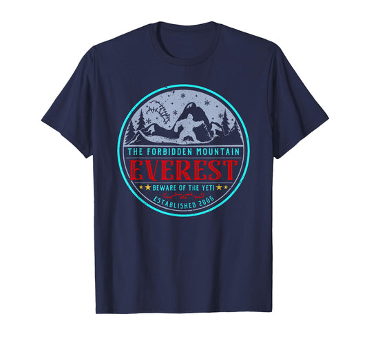 Mountain Lovers Expedition Everest, Animal Theme Park Trip T-Shirt