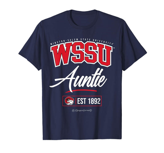 Winston-Salem State University - WSSU HBCU Auntie T-Shirt