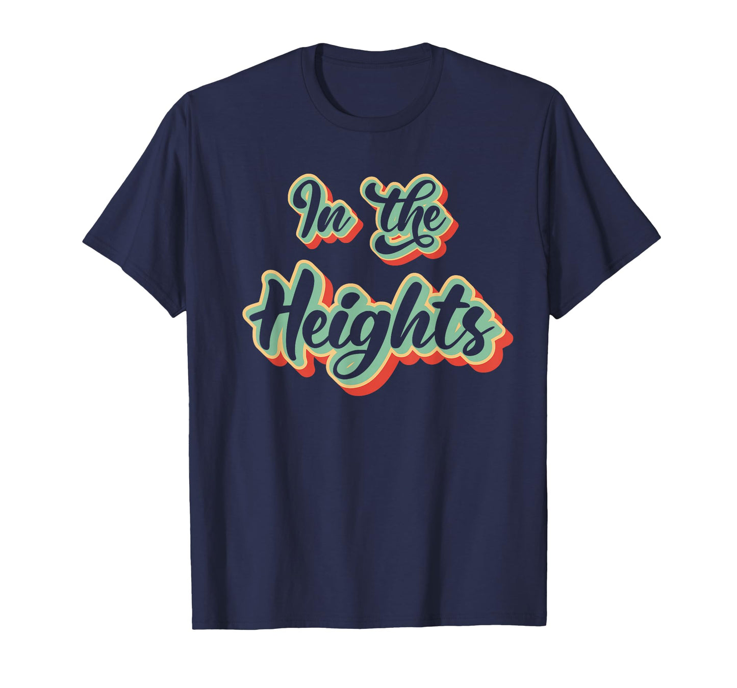 In New York the Washington Heights Black Unisex Adult T-Shirt