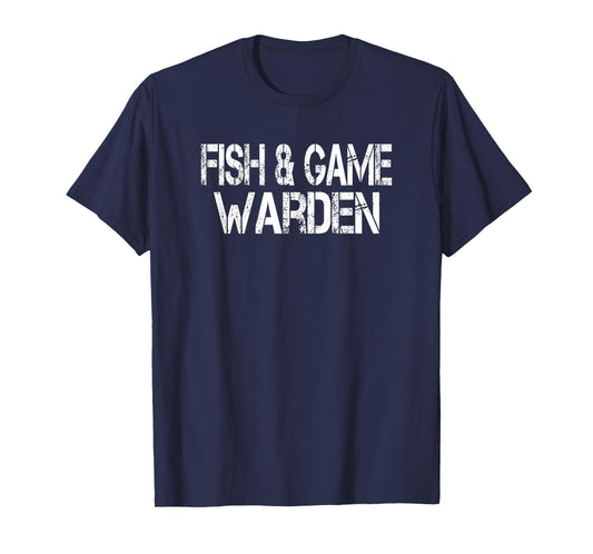 Fish and Game Warden Halloween Lazy Costume T-Shirt