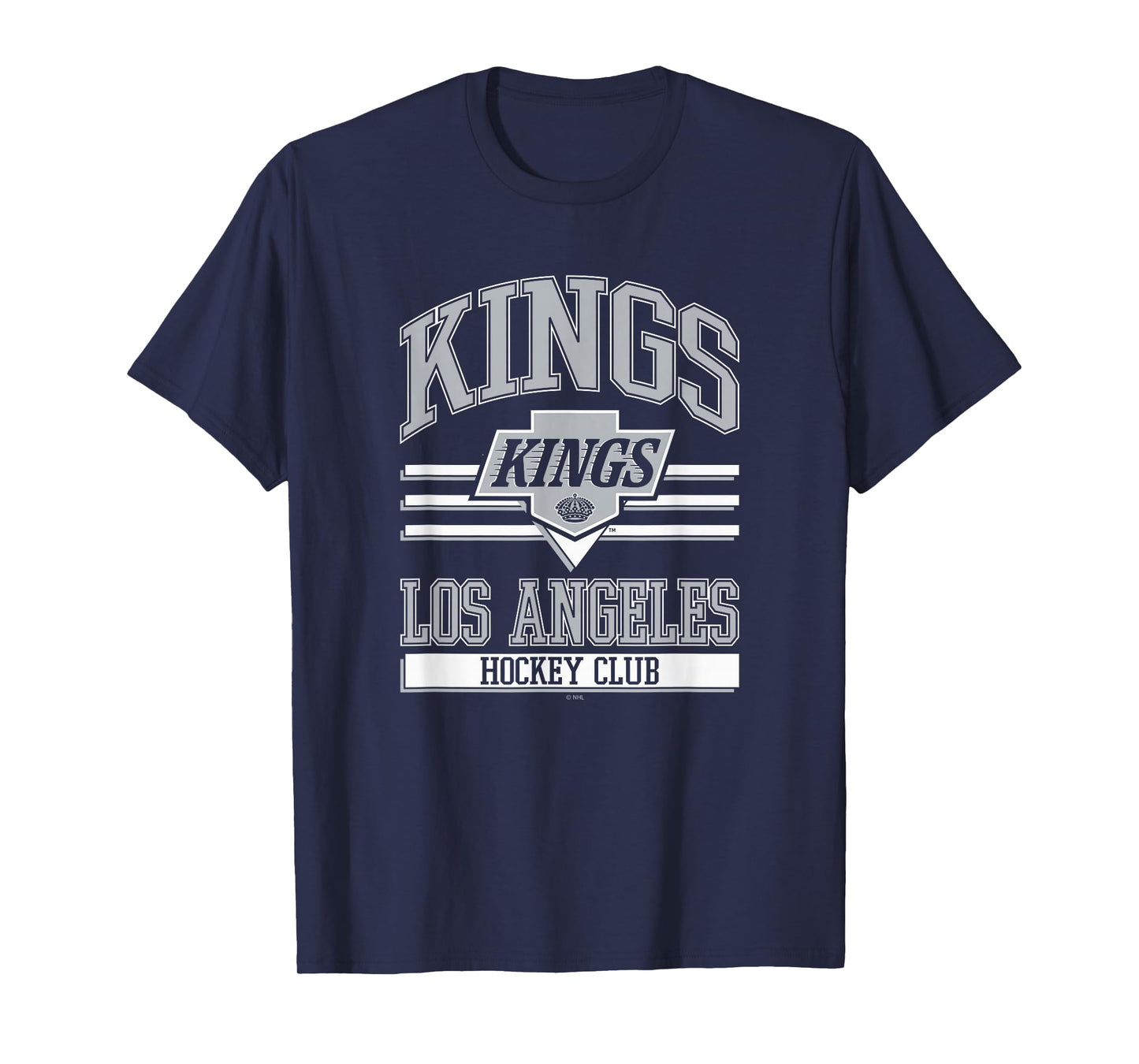 Los Angeles Kings Hockey Club Black Officially Licensed T-Shirt
