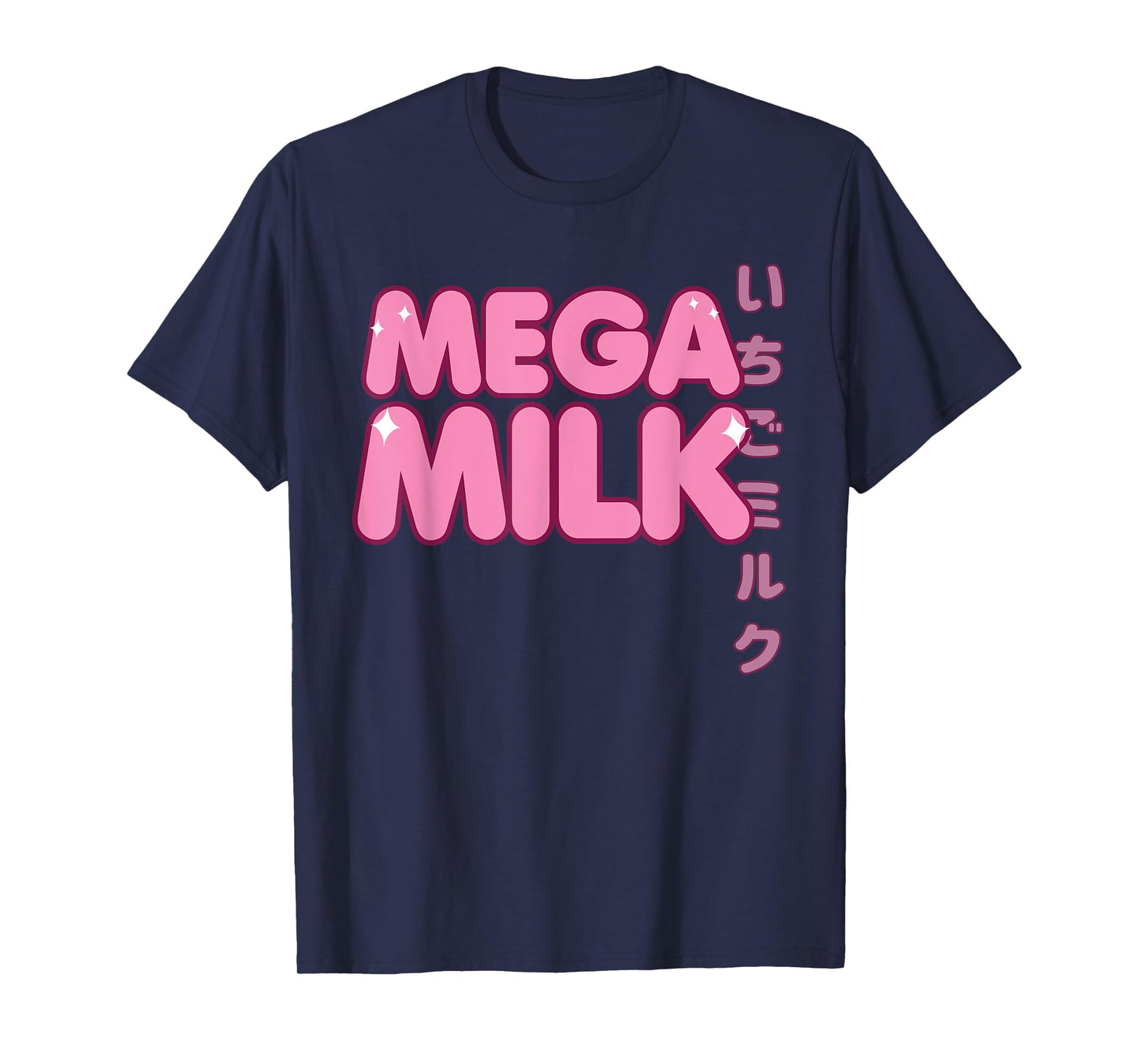 Mega Milk Strawberry Otaku Anime Hentai Fan Girl T-Shirt