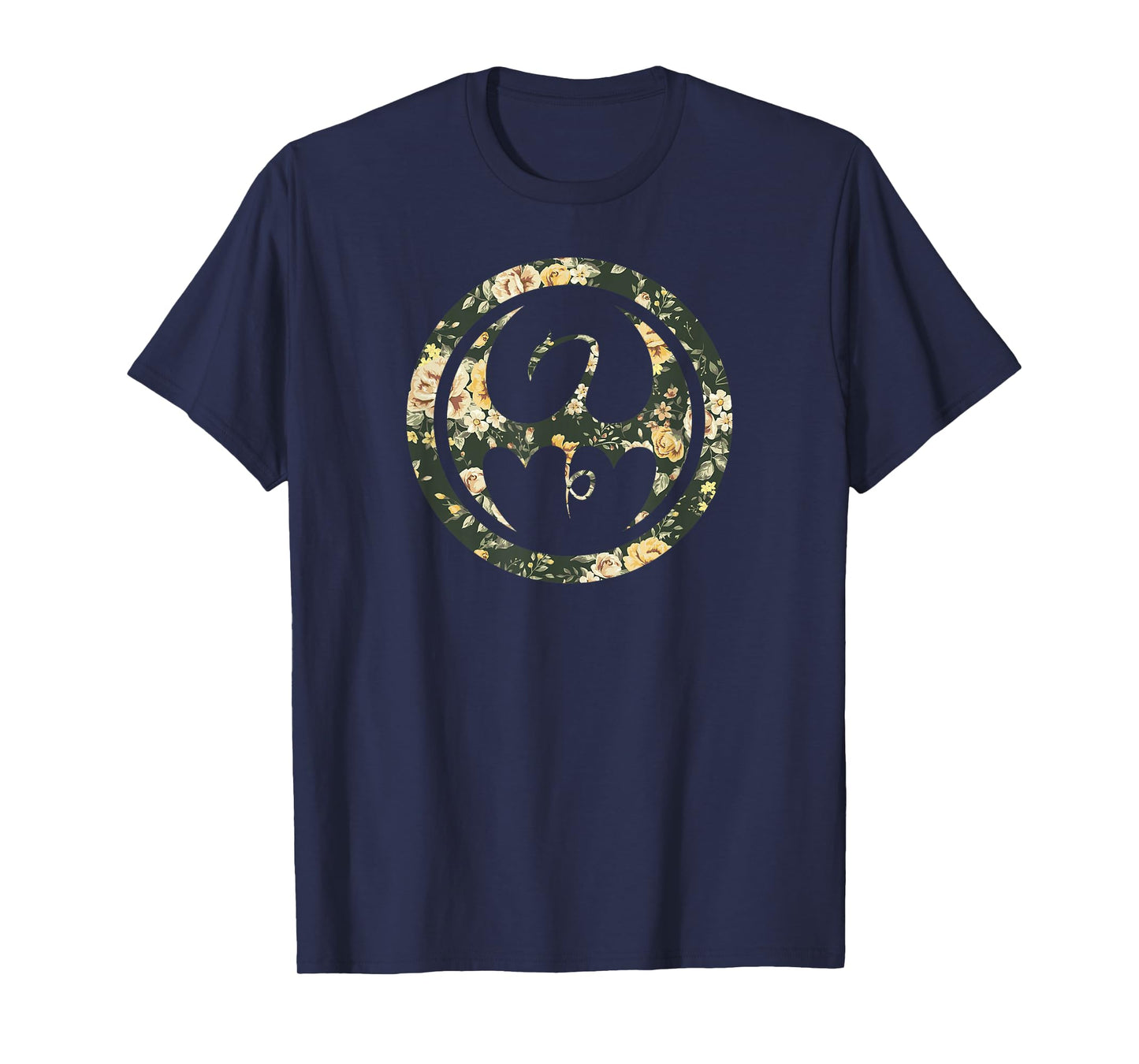 Marvel Iron Fist Retro Dragon Logo Floral Hawaiian T-Shirt T-Shirt