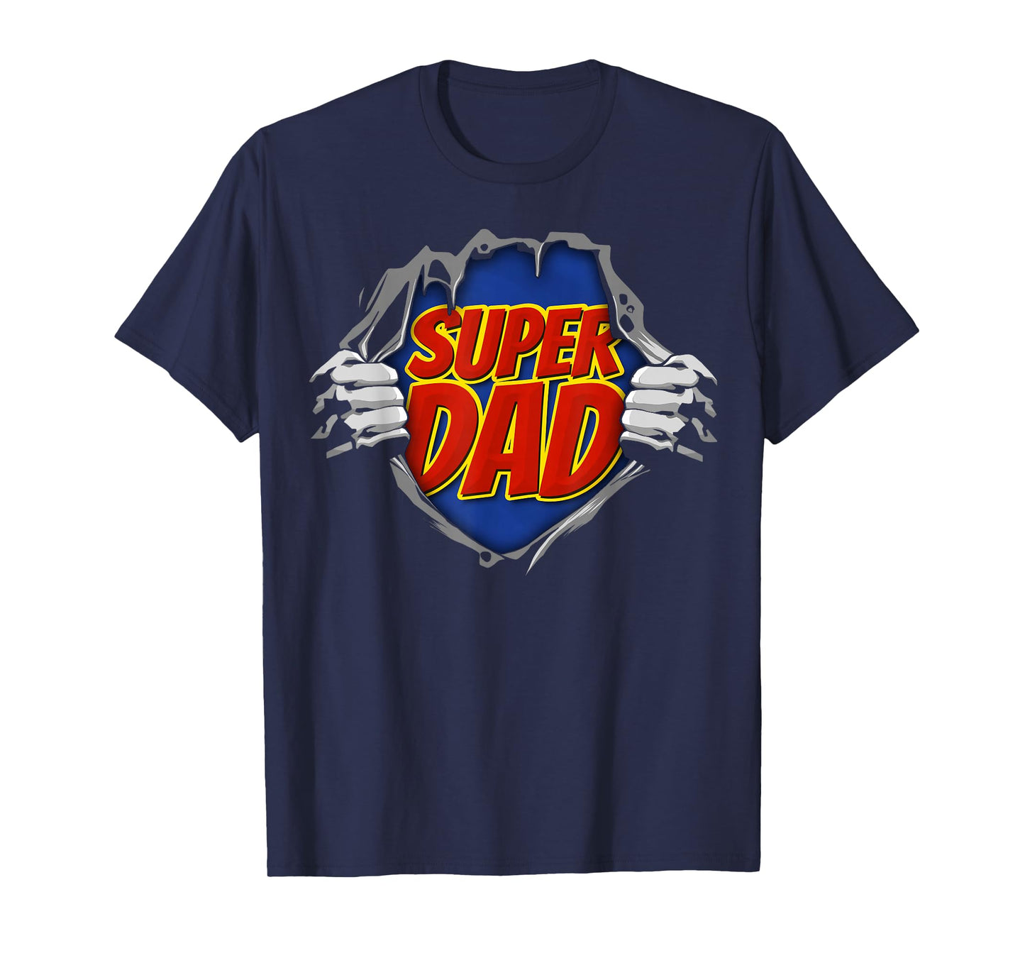 Father's Day Award Super Dad Hero Vintage Retro T-Shirt