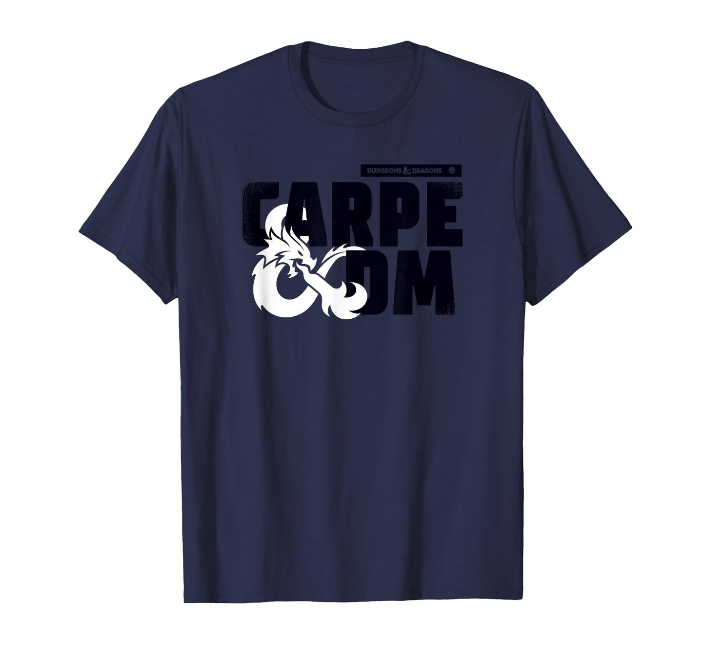 Dungeons & Dragons Carpe Dm Dragon Ampersand Logo T-Shirt