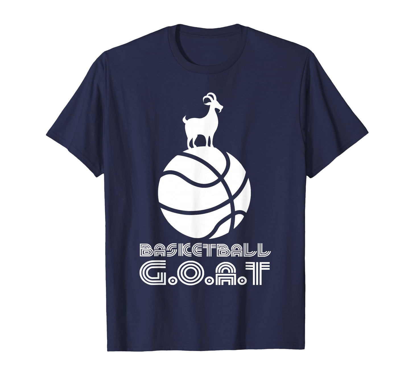 Funny Boys Basketball GOAT Kids Baller Youth Player Gift T-Shirt