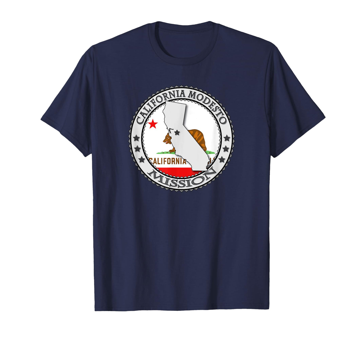 California Modesto Mission T-Shirt