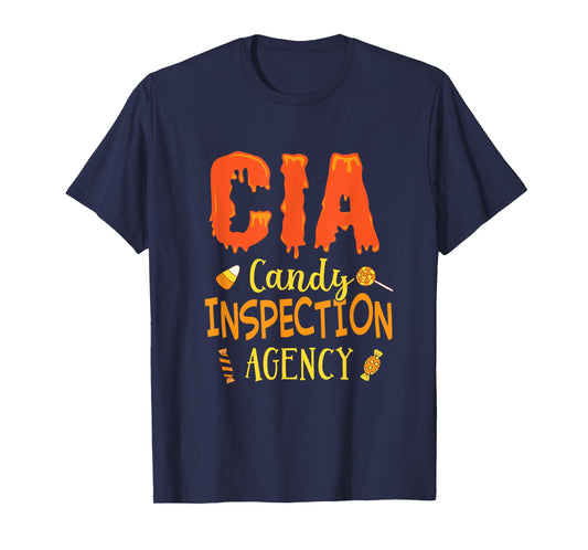 CIA Candy Inspection Agency Halloween Costume T-Shirt