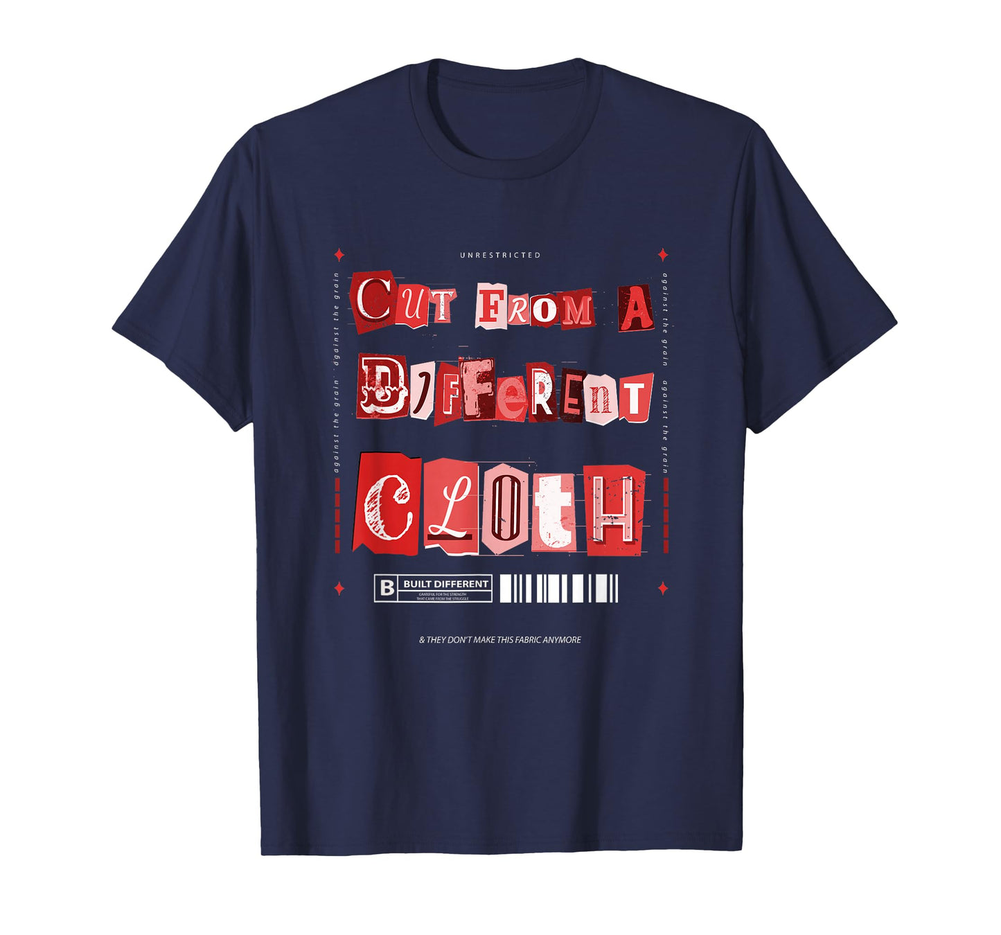 Red Cut from A Different Cloth Red Graphic T-Shirt