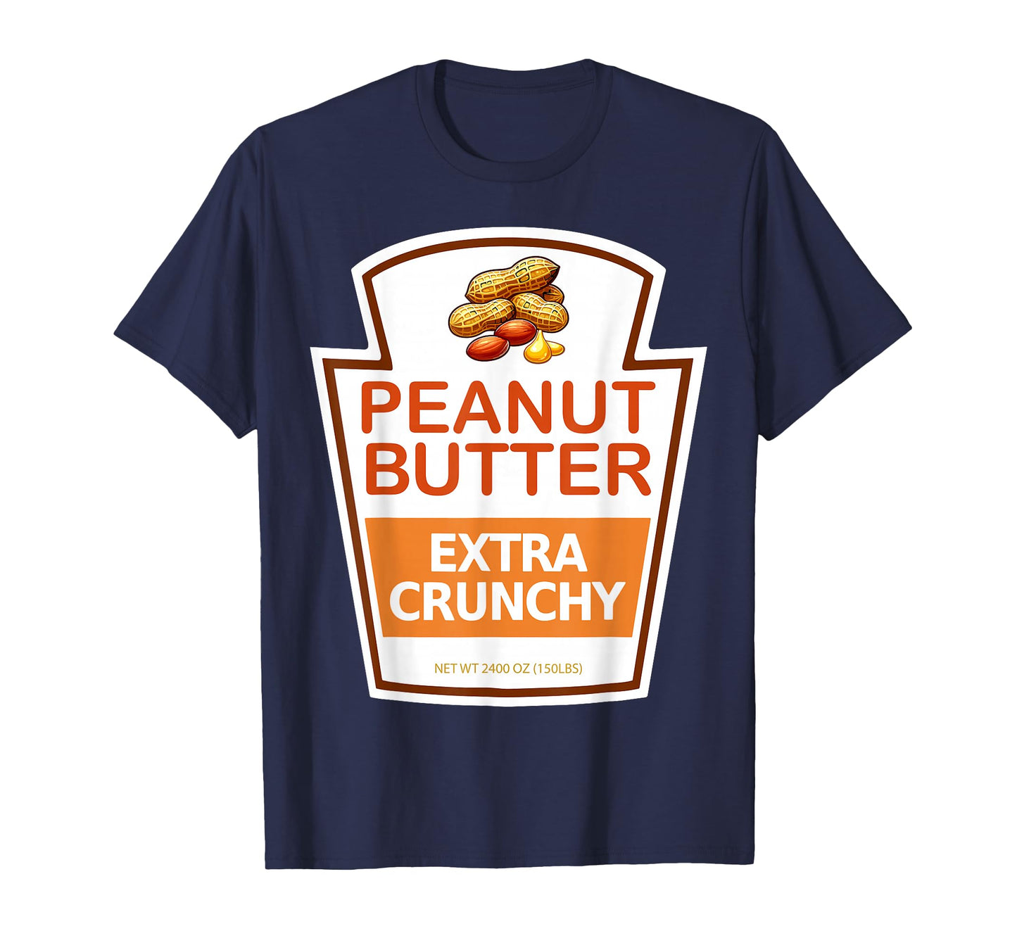 Peanut Butter Extra Crunchy for Halloween T-Shirt