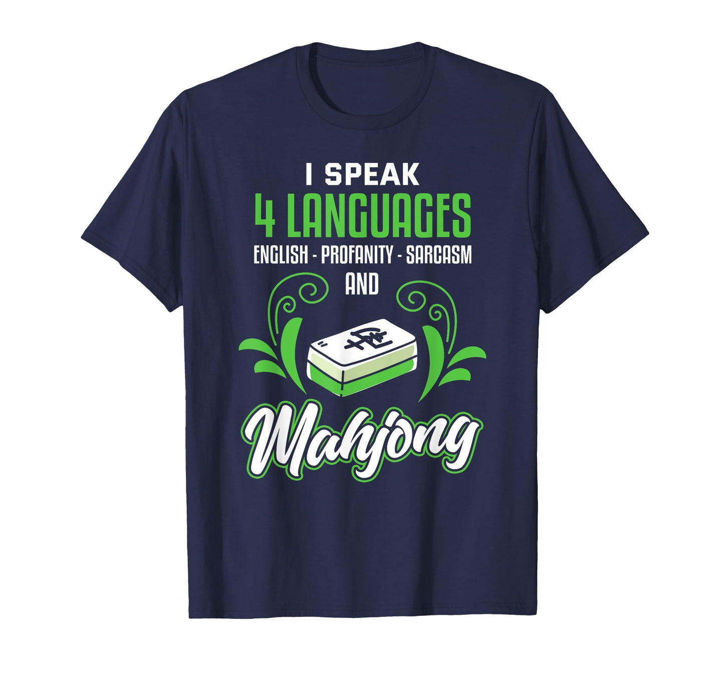 Funny Mahjong Shirt Sarcastic Game Mahjong Player T-Shirt
