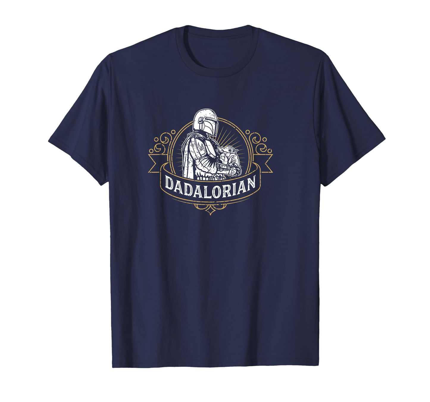 Star Wars: The Mandalorian Father's Day The Dadalorian Badge T-Shirt