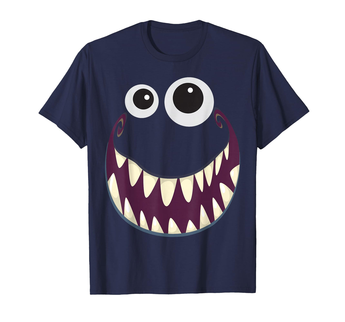 Monster Face Easy Costume Ideas Halloween Graphic T-Shirt