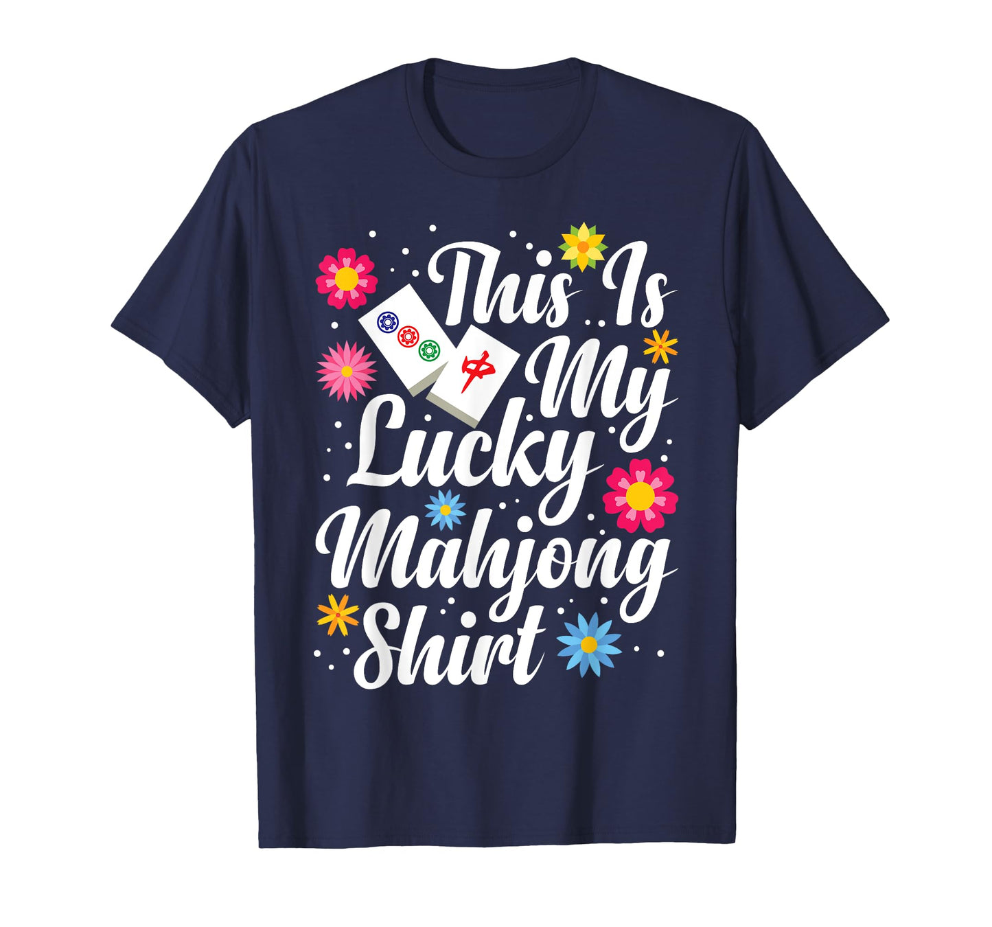 Mah Jongg Sock Mahjong Lover Mahjong Player Mahjong Game Set T-Shirt
